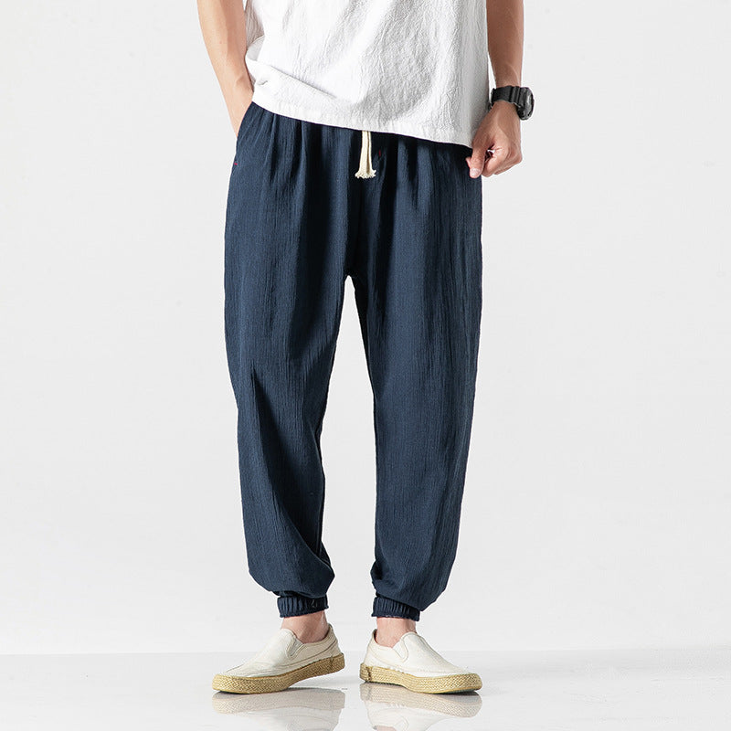 Men Solid Harem Pants