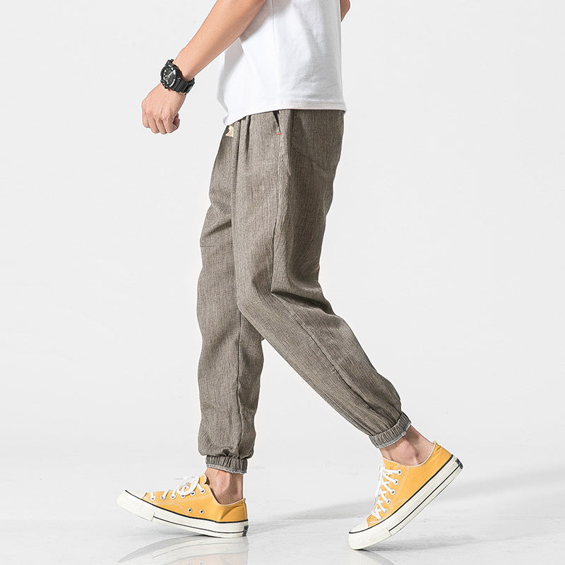 Men Solid Harem Pants