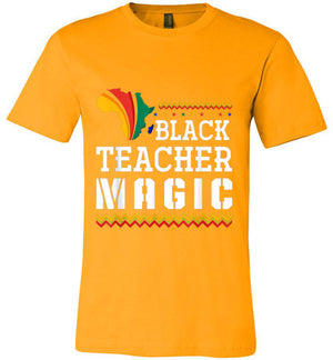 Unisex Black Teacher T-Shirt