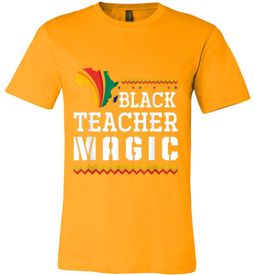 Unisex Black Teacher T-Shirt