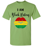 Women Black History Lips T-Shirt