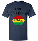 Women Black History Lips T-Shirt