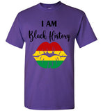 Women Black History Lips T-Shirt