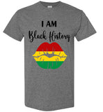 Women Black History Lips T-Shirt