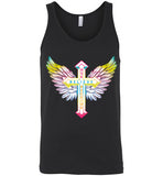 Men Ask Believe Receive Tank Top