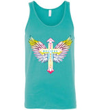 Men Ask Believe Receive Tank Top