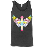 Men Ask Believe Receive Tank Top