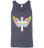 Men Ask Believe Receive Tank Top