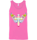 Men Ask Believe Receive Tank Top