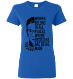 Women Ruth Ginsburg T-Shirt