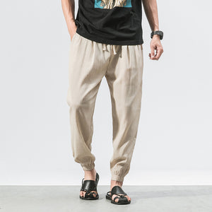 Men Solid Harem Pants