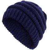 Women's Stretch Ponytail Knit Hat