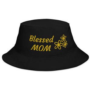 Women Blessed Mom Bucket Hat