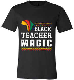 Unisex Black Teacher T-Shirt