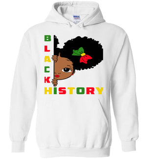 Kids Girl Black History Hoodie