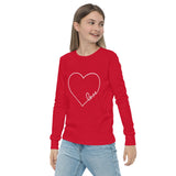 Youth Valentine Long Sleeve T-Shirt