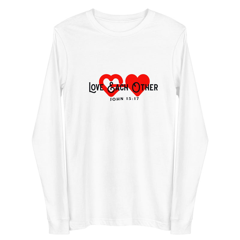 Unisex Love Each Other Long Sleeve T-Shirt