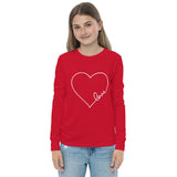 Youth Valentine Long Sleeve T-Shirt