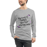 Unisex Peace Long Sleeve T-Shirt