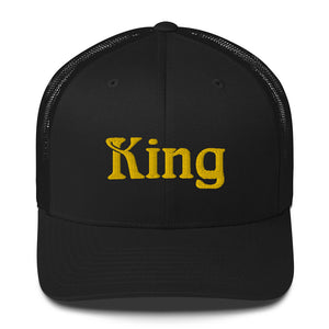 Men King Trucker Cap