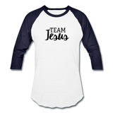 Baseball T-Shirt - white/navy
