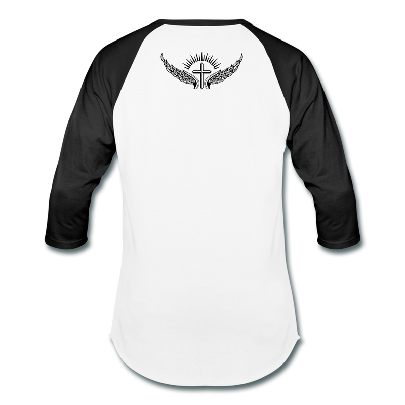 Baseball T-Shirt - white/black