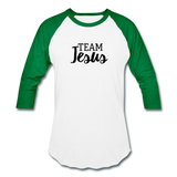 Baseball T-Shirt - white/kelly green