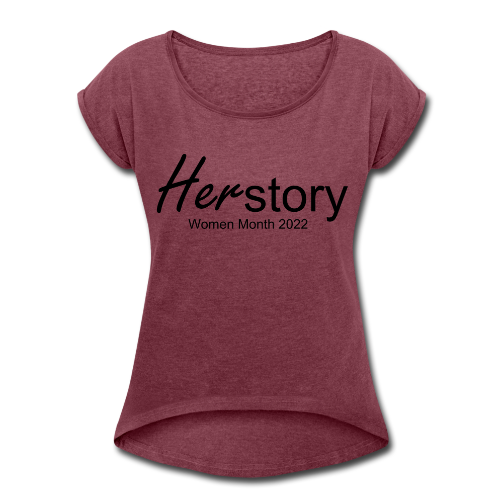 HerStory - heather burgundy