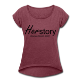 HerStory - heather burgundy