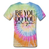 Unisex Tie Dye T-Shirt - rainbow