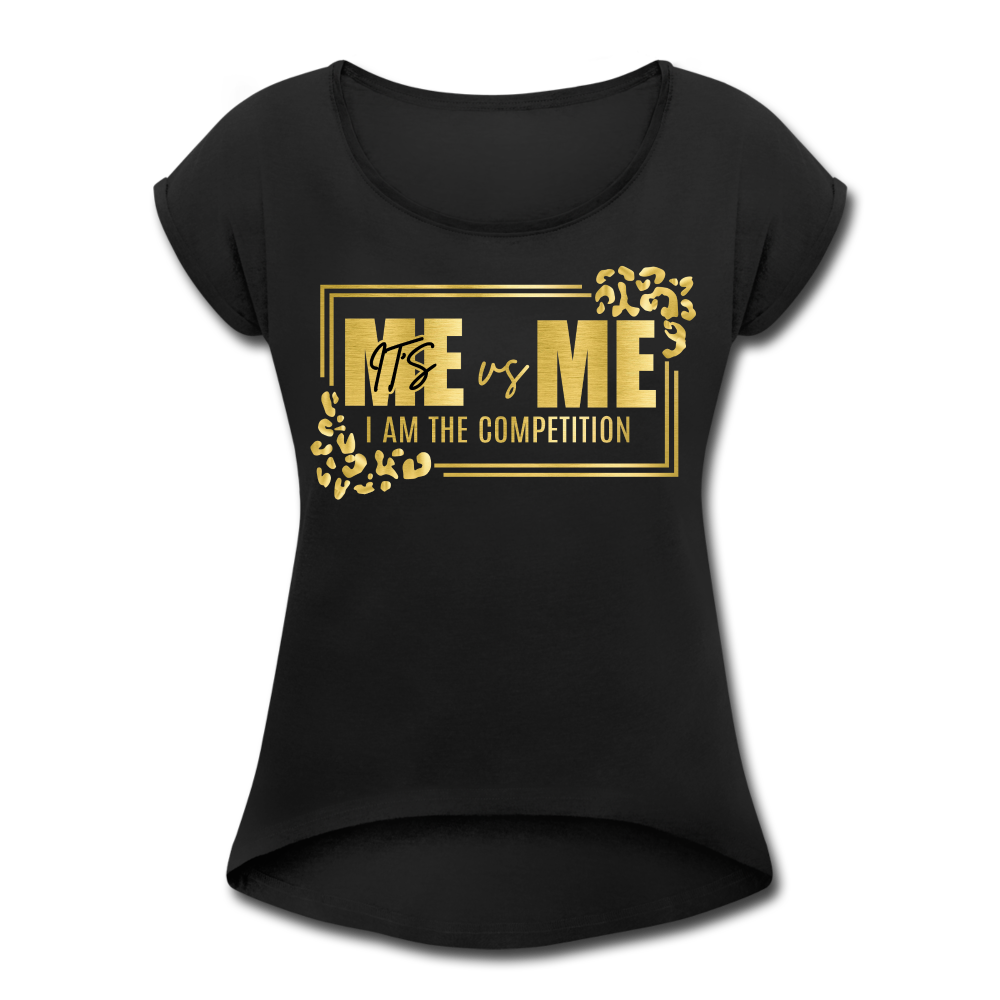Women's Me vs Me T-Shirt - black