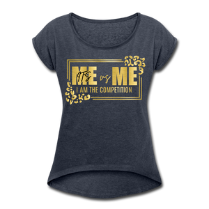 Women's Me vs Me T-Shirt - navy heather