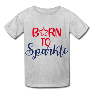 Hanes Youth Tagless T-Shirt - heather gray